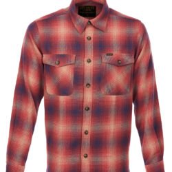 Cpo Shirt Tahoe Red Pike Brothers — vintage shirt, back view