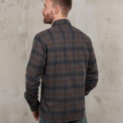 Cpo Shirt Tijuana Brown Pike Brothers — vintage shirt, back view