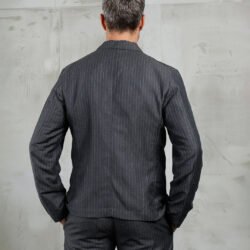 Harvester Jacket Chicago Grey Pike Brothers — veste vintage, vue de dos Harvester Jacket Chicago Grey Pike Brothers — veste vintage, vue de dos