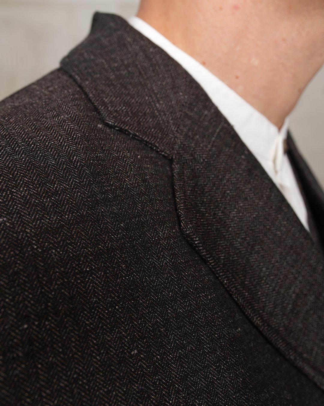 Harvester Jacket Owen Brown Pike Brothers — veste vintage, vue de côté