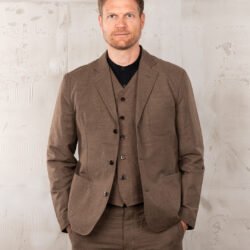Harvester Jacket Raymond Brown Pike Brothers — veste vintage, vue de face