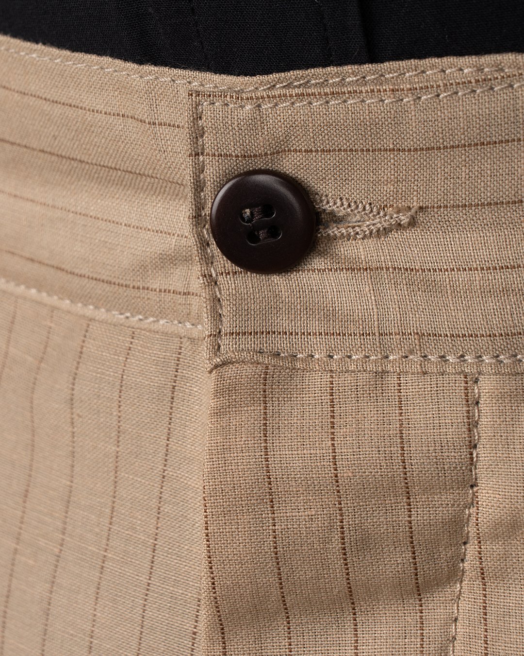 Harvester Trousers Chicago Sand Pike Brothers — vintage pants, fabric close-up