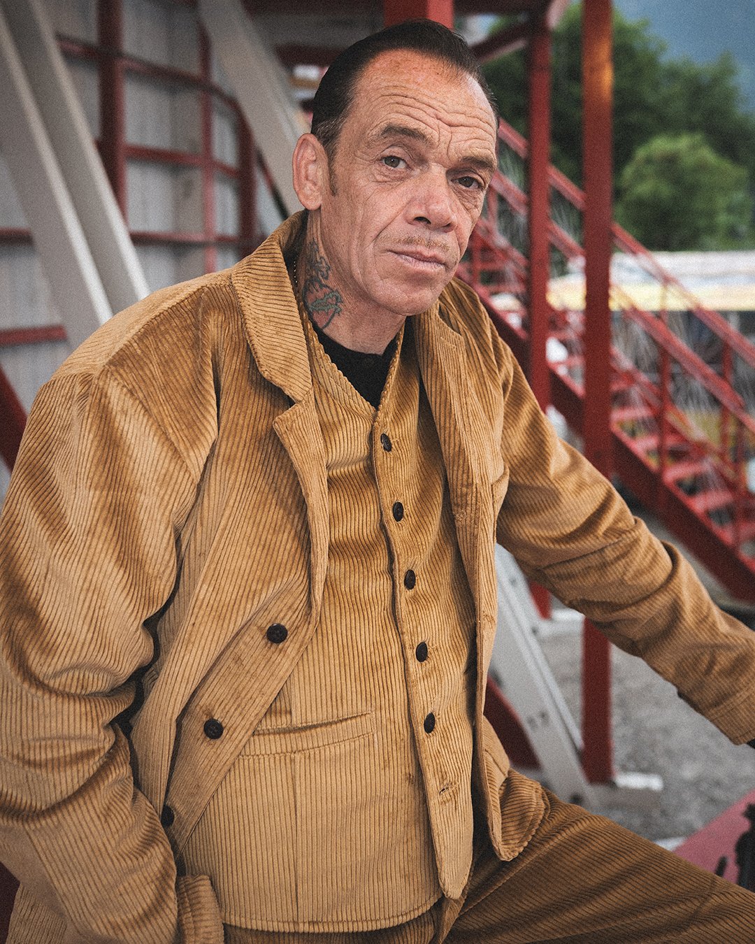Hauler Jacket Goliath Cord Pike Brothers — veste vintage, vue de dos
