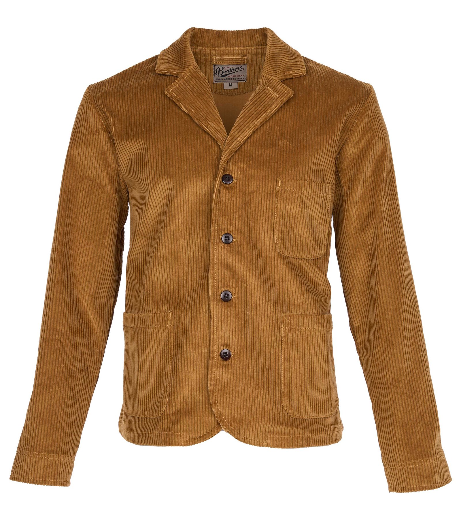 Hauler Jacket Goliath Cord Pike Brothers — veste vintage, porté en situation