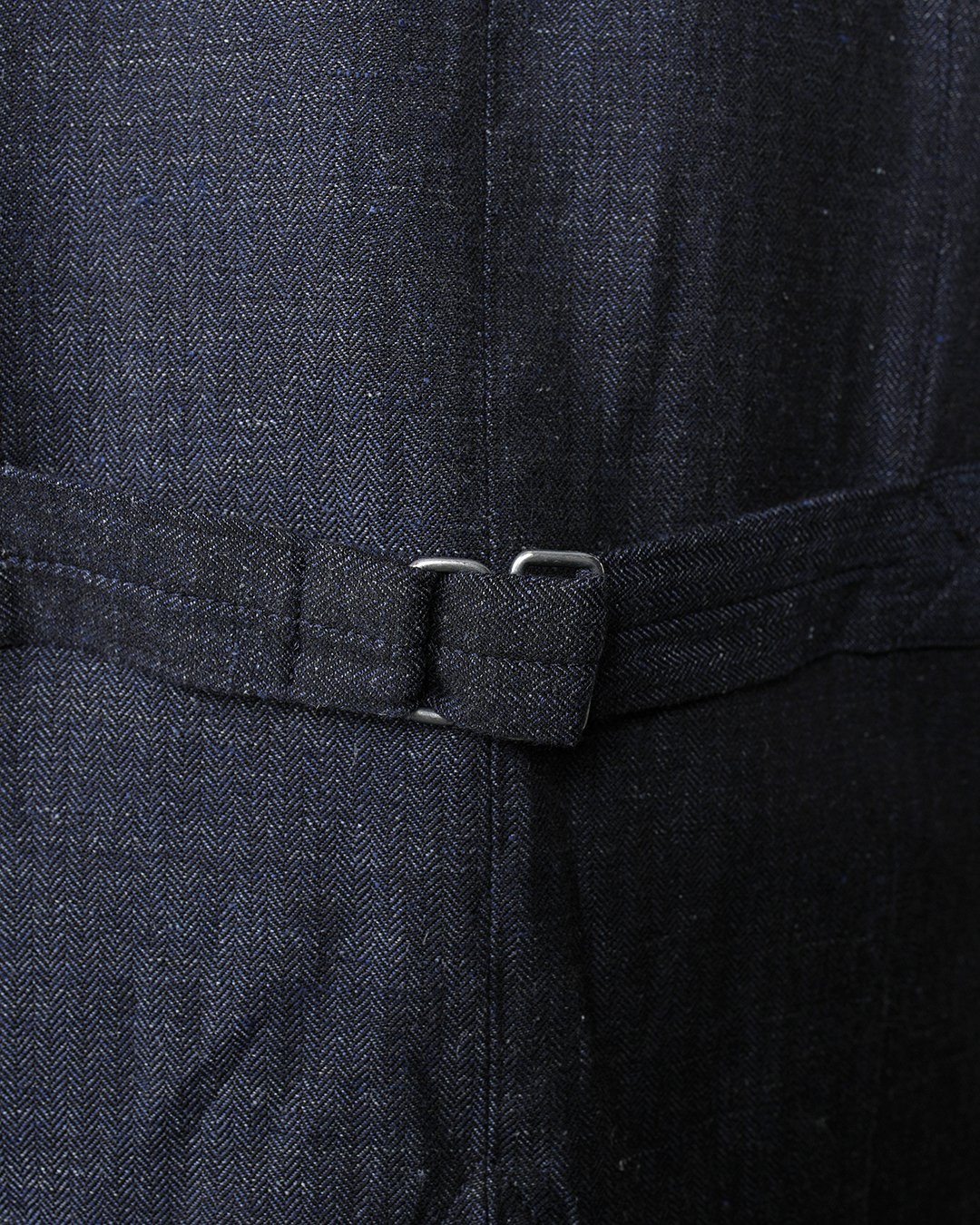 Hauler Vest Owen Blue Pike Brothers — gilet vintage, porté en situation