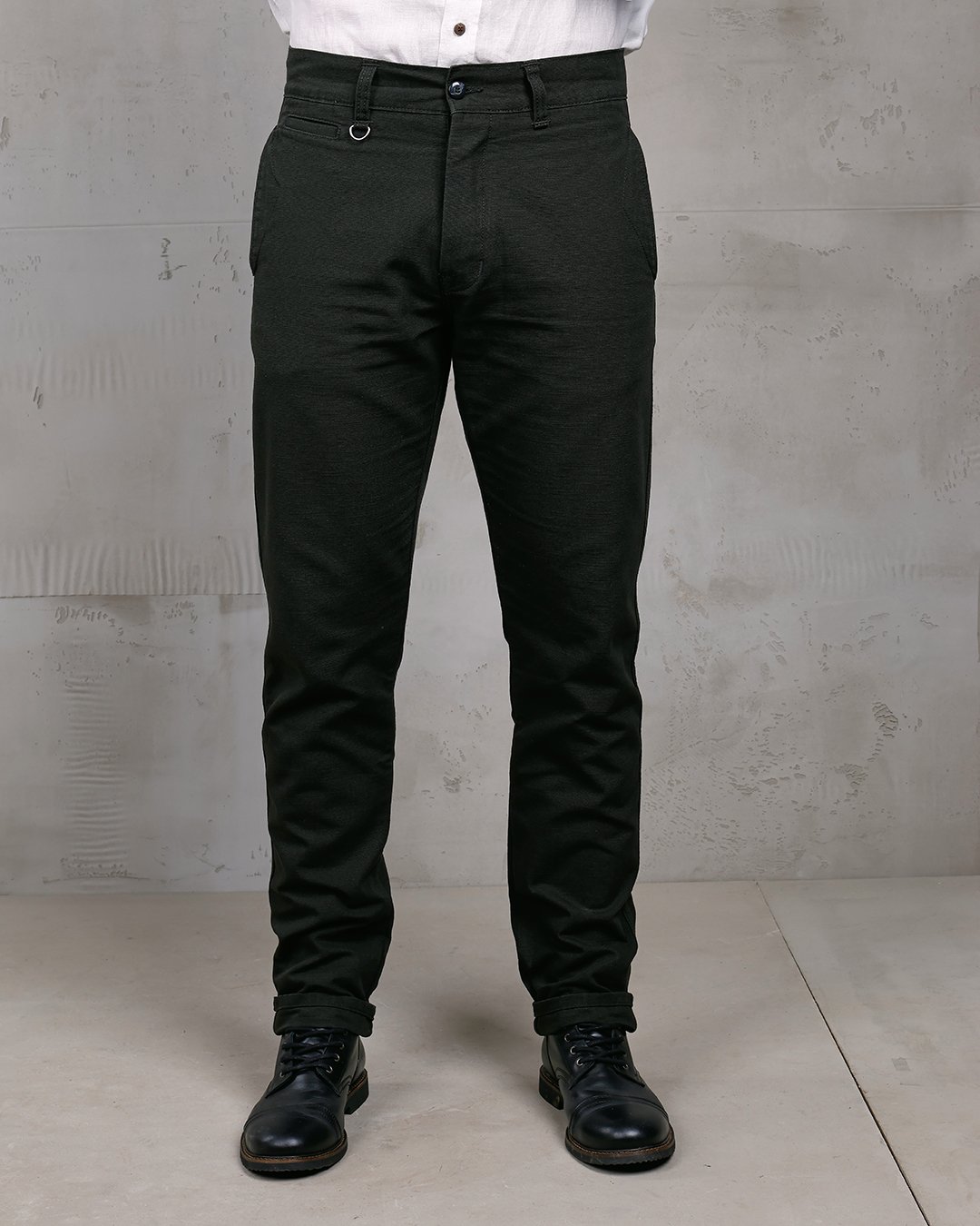 Hazienda Pant Panama Grey Pike Brothers — pantalon vintage, vue de face