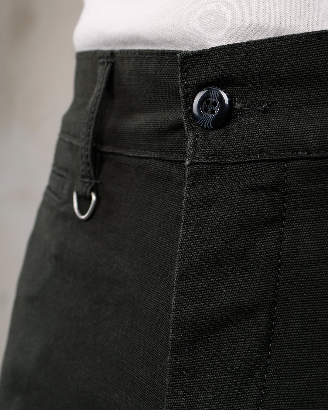Hazienda Pant Panama Grey Pike Brothers — pantalon vintage, porté en situation