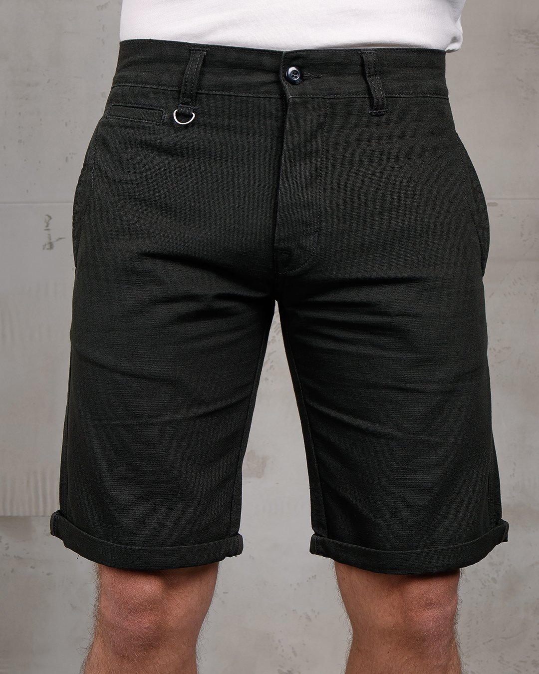 Hazienda Short Panama Grey Pike Brothers — short vintage, vue de face