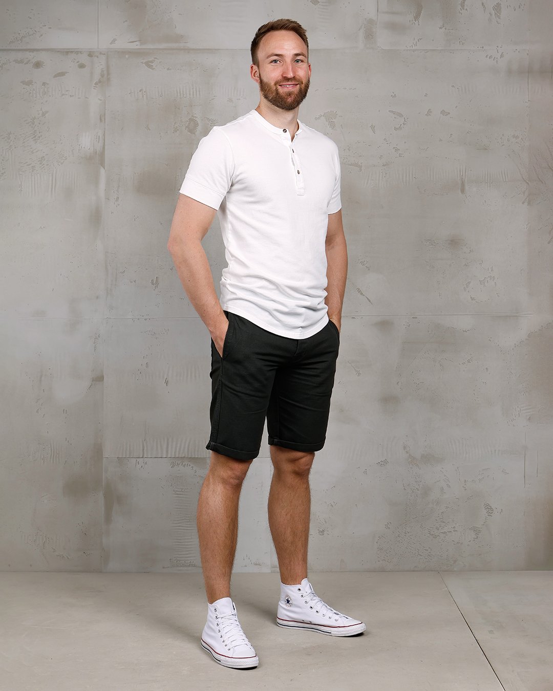 Hazienda Short Panama Grey Pike Brothers — short vintage, vue produit 11