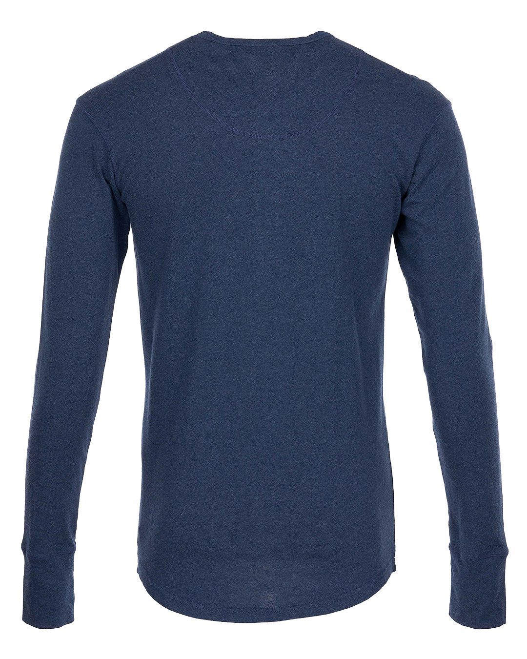Henley Shirt Long Sleeve Pike Brothers — vintage shirt, fabric close-up