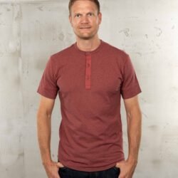 Henley Shirt Short Sleeve Pike Brothers — vintage shirt, front view