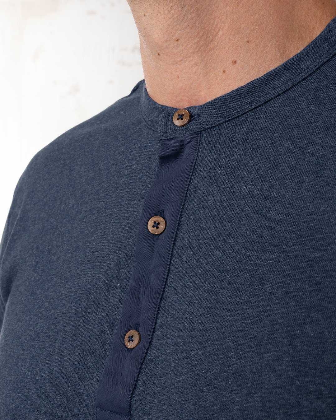 Henley Shirt Short Sleeve Pike Brothers — vintage shirt, worn in context