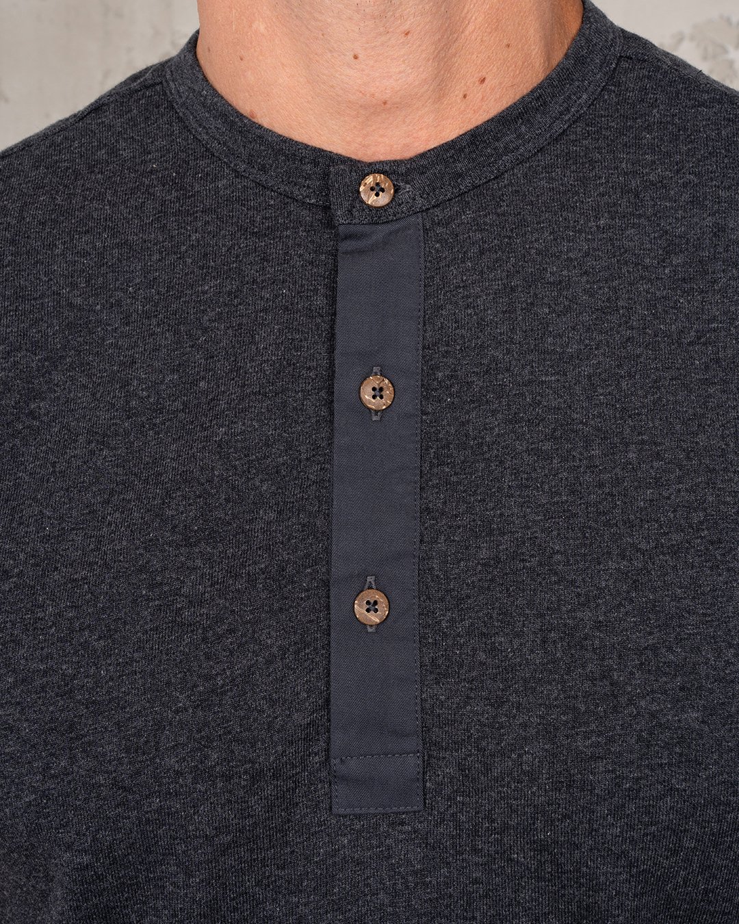 Henley Shirt Short Sleeve Pike Brothers — vintage shirt, worn in context