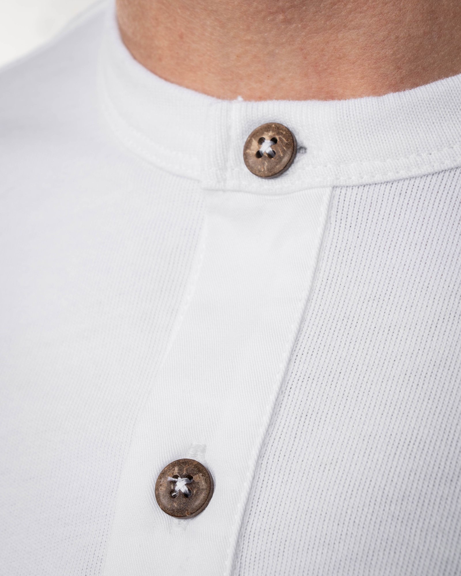Henley Shirt Short Sleeve Pike Brothers — chemise vintage, vue de côté
