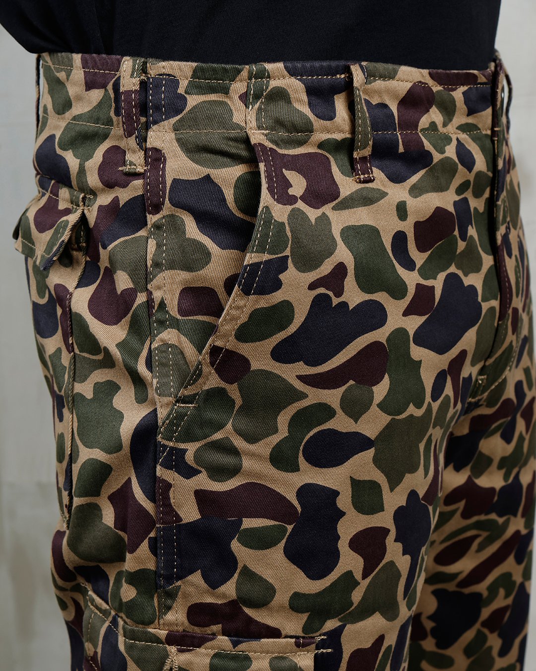Jungle Pant Beo Gam Pike Brothers — pantalon vintage, vue de côté