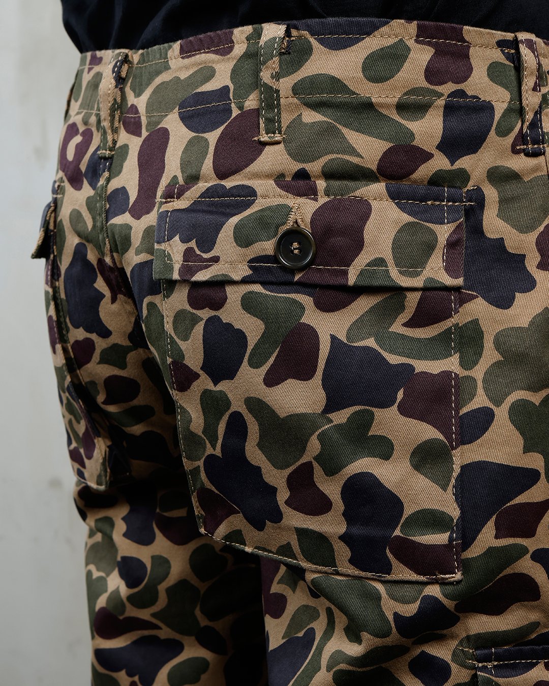 Jungle Short Beo Gam Pike Brothers — vintage shorts, stitching detail
