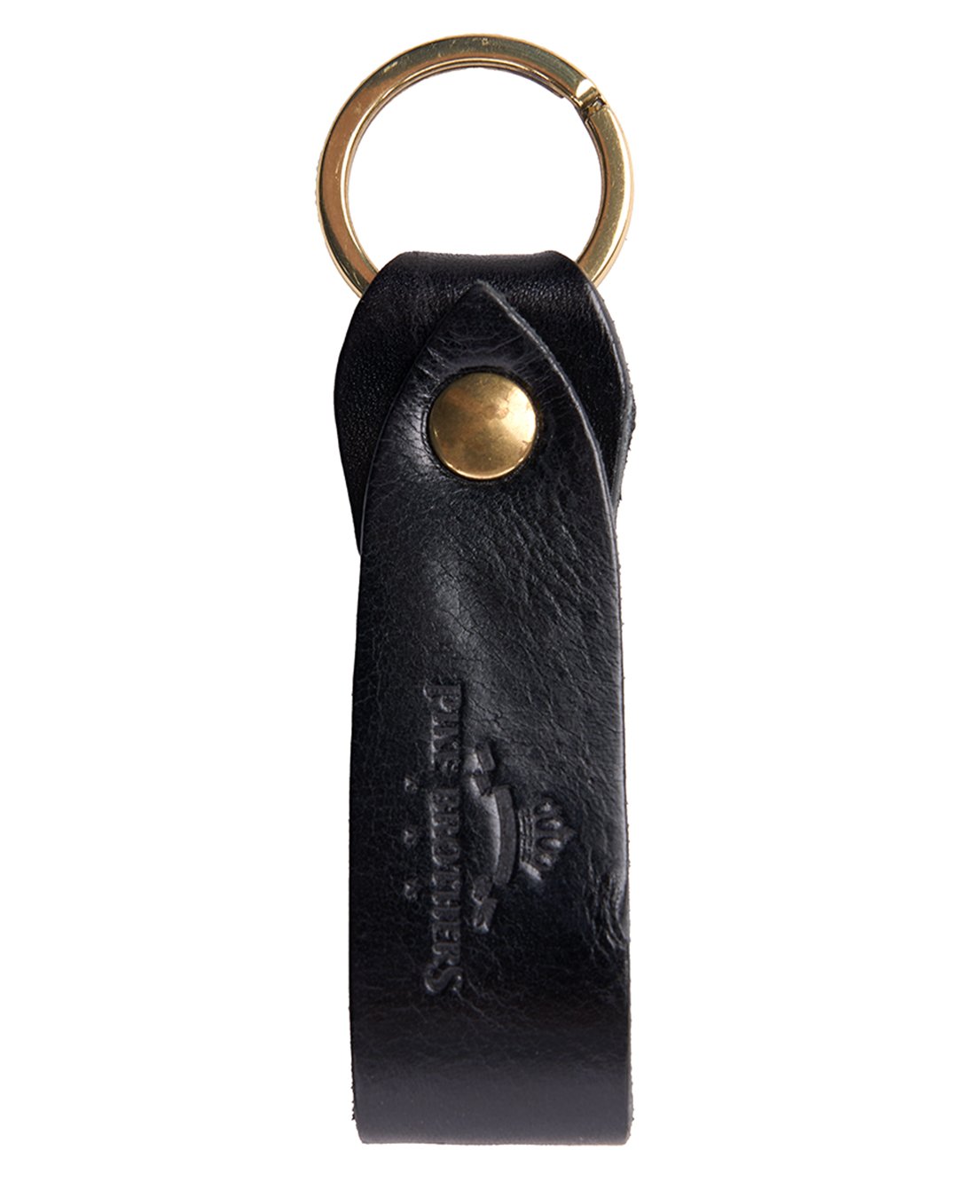 Key Hanger Black Pike Brothers — vintage accessory, three-quarter view