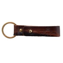 Key Hanger Brown Pike Brothers — accessoire vintage, vue de face