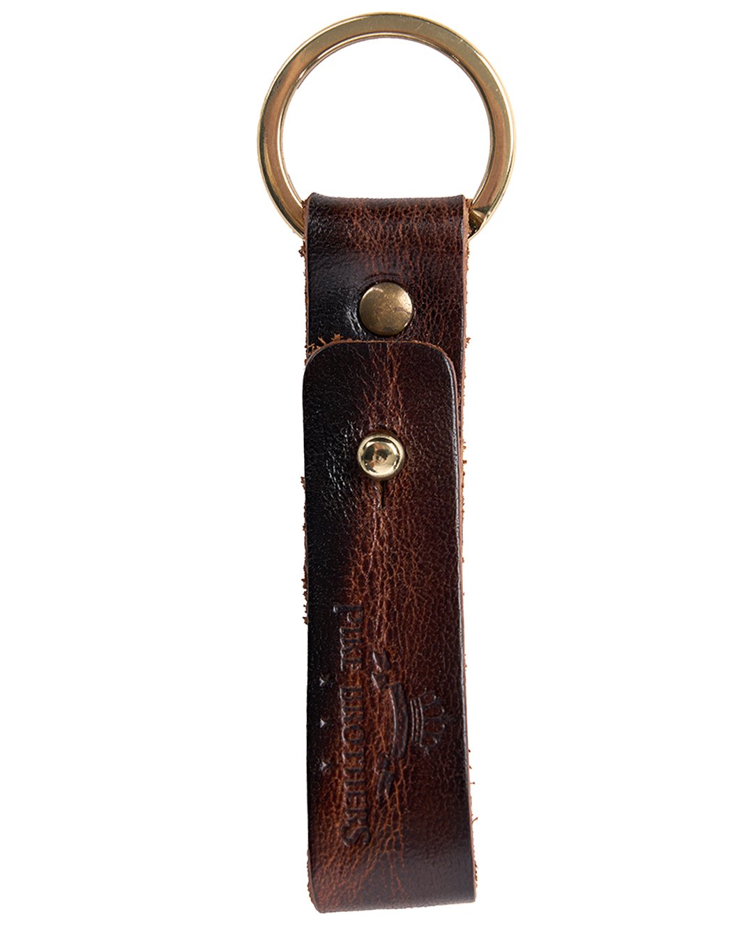 Key Hanger Brown Pike Brothers — vintage accessory, back view