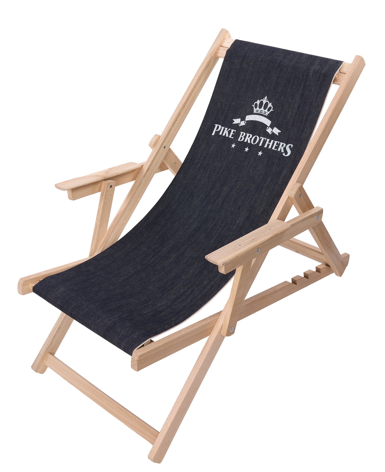 Logo Deck Chair Pike Brothers — veste vintage, vue de face