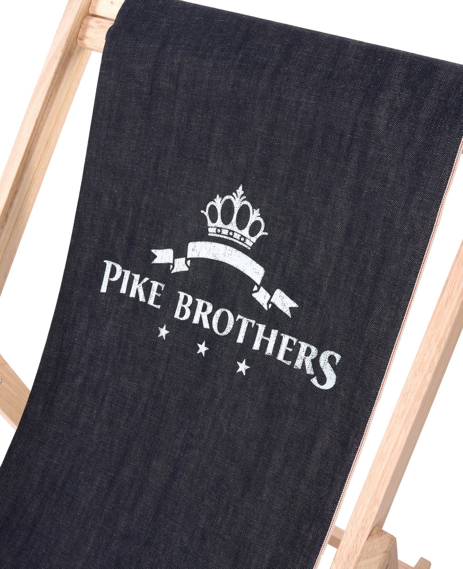Logo Deck Chair Pike Brothers — veste vintage, vue de dos