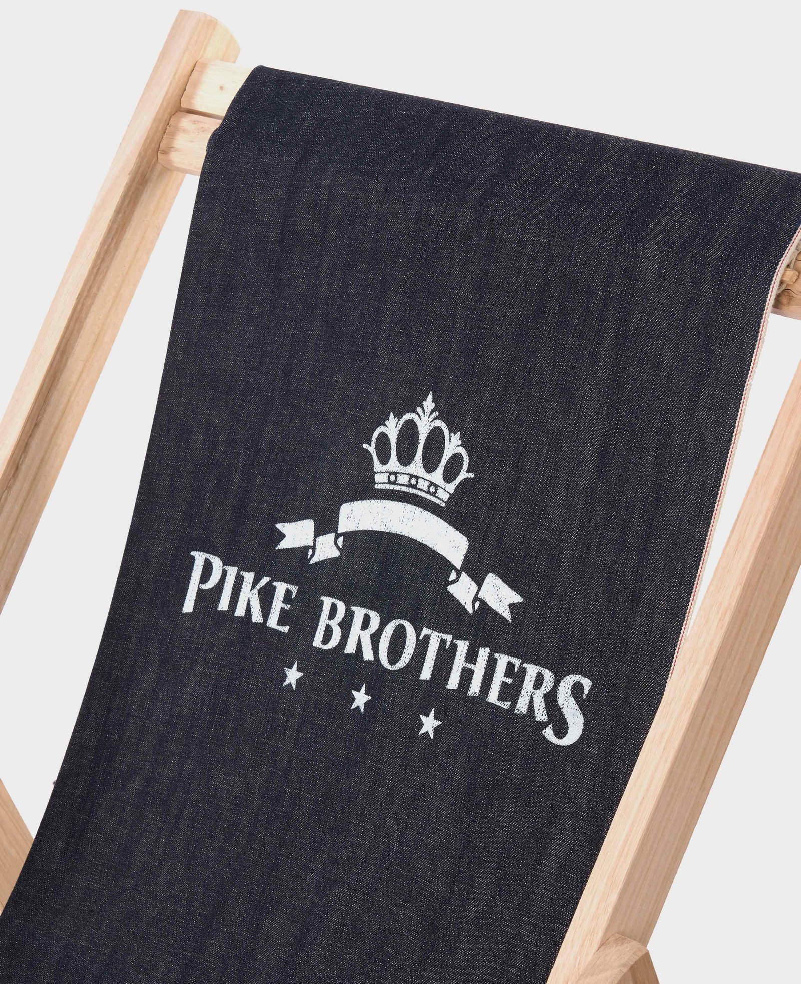 Logo Deck Chair Pike Brothers — veste vintage, porté en situation