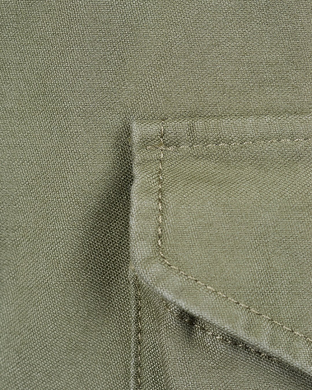 M1951 Field Jacket Olive Pike Brothers — vintage jacket, pocket detail
