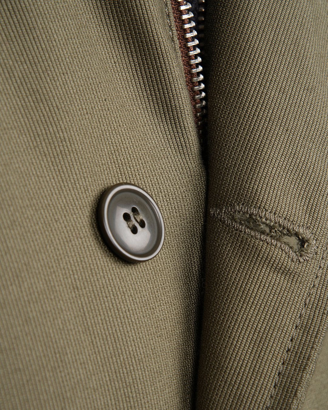 N1 Deck Jacket Bangor Pike Brothers — veste vintage, détail du col