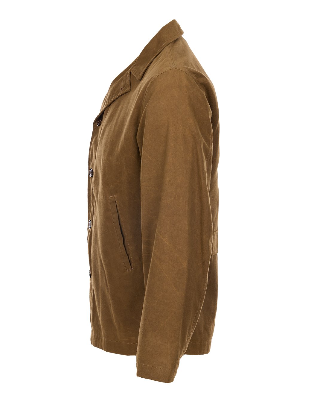 N4 Deck Jacket Waxed Pike Brothers — vintage jacket, stitching detail