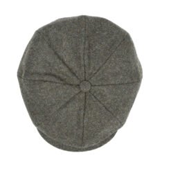 Newsboy Cap Dewar Green Pike Brothers — casquette vintage, vue de dos Newsboy Cap Dewar Green Pike Brothers — casquette vintage, vue de dos
