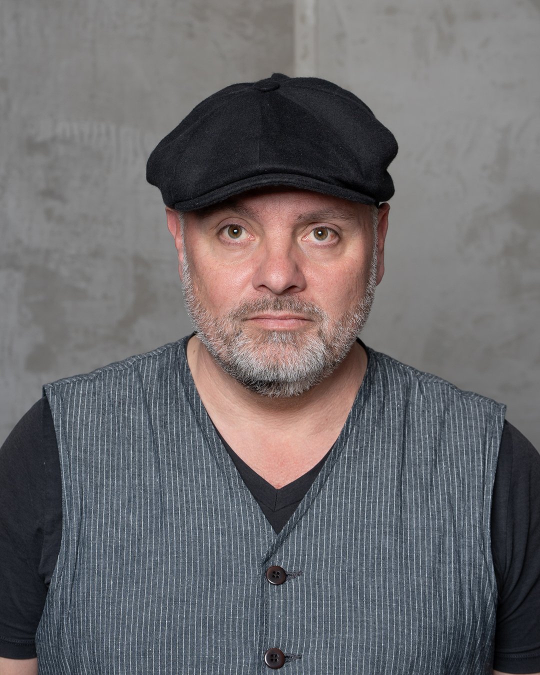 Newsboy Cap Moleskin Sulphur Pike Brothers — casquette vintage, détail des finitions