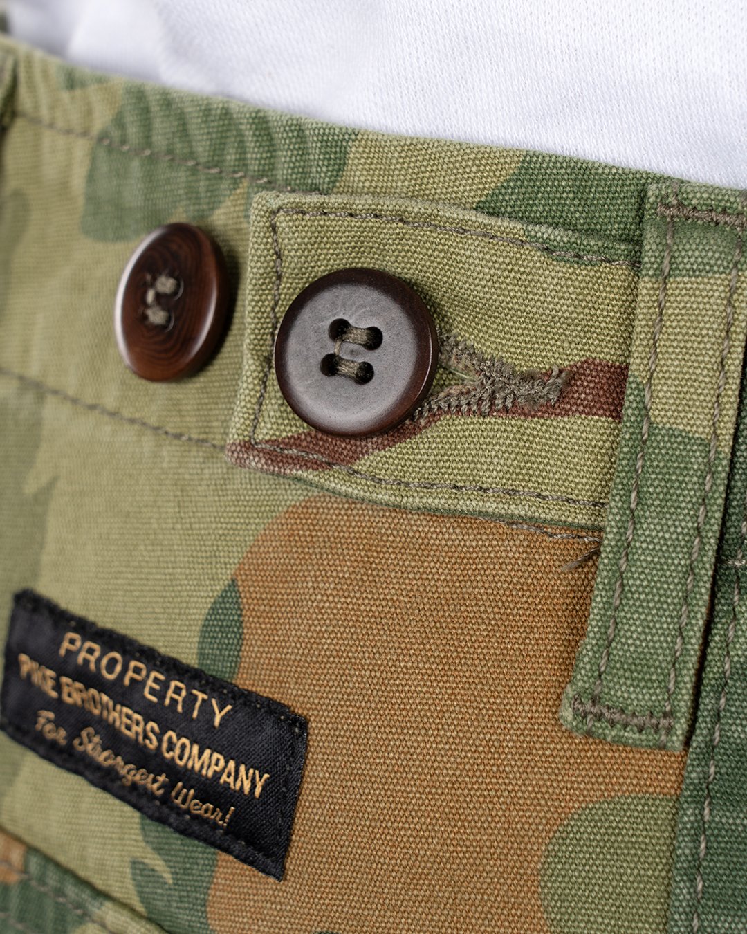 Og-107 Pant Mitchell Green Pike Brothers — vintage pants, worn in context