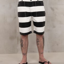 Og-107 Short Alcatraz White Pike Brothers — short vintage, vue de face