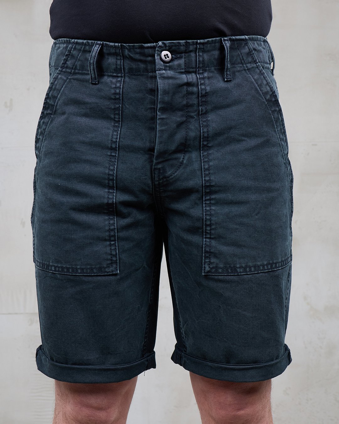 Og-107 Short Grease Black Pike Brothers — short vintage, vue de face