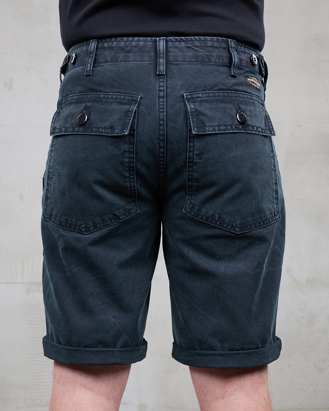 Og-107 Short Grease Black Pike Brothers — short vintage, vue de dos