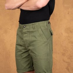 Og-107 Short Olive Pike Brothers — short vintage, vue de dos Og-107 Short Olive Pike Brothers — short vintage, vue de dos