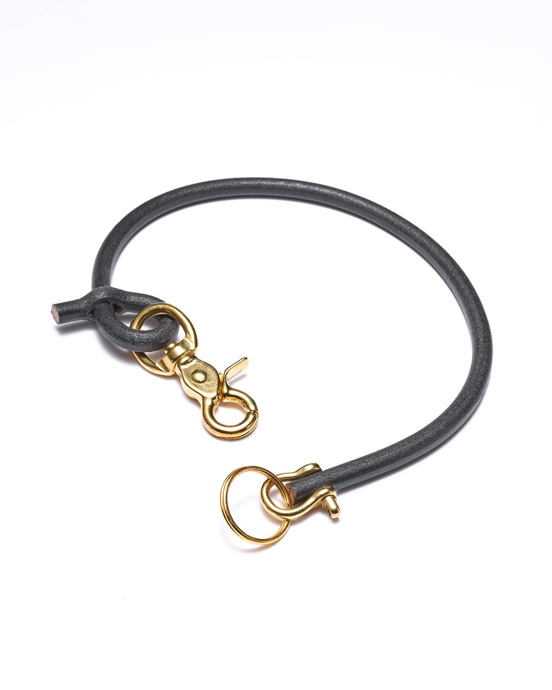 Rider Lanyard Black Pike Brothers — vintage accessory, front view