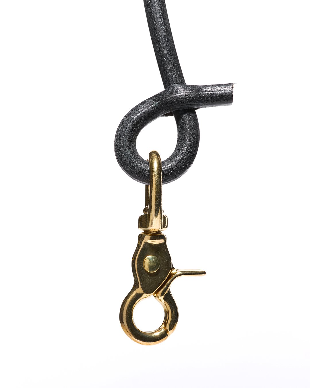 Rider Lanyard Black Pike Brothers — vintage accessory, three-quarter view