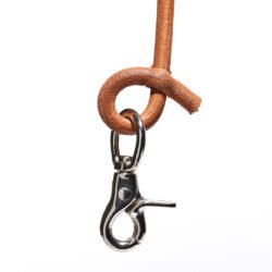 Rider Lanyard Natural Pike Brothers — accessoire vintage, vue de trois quarts