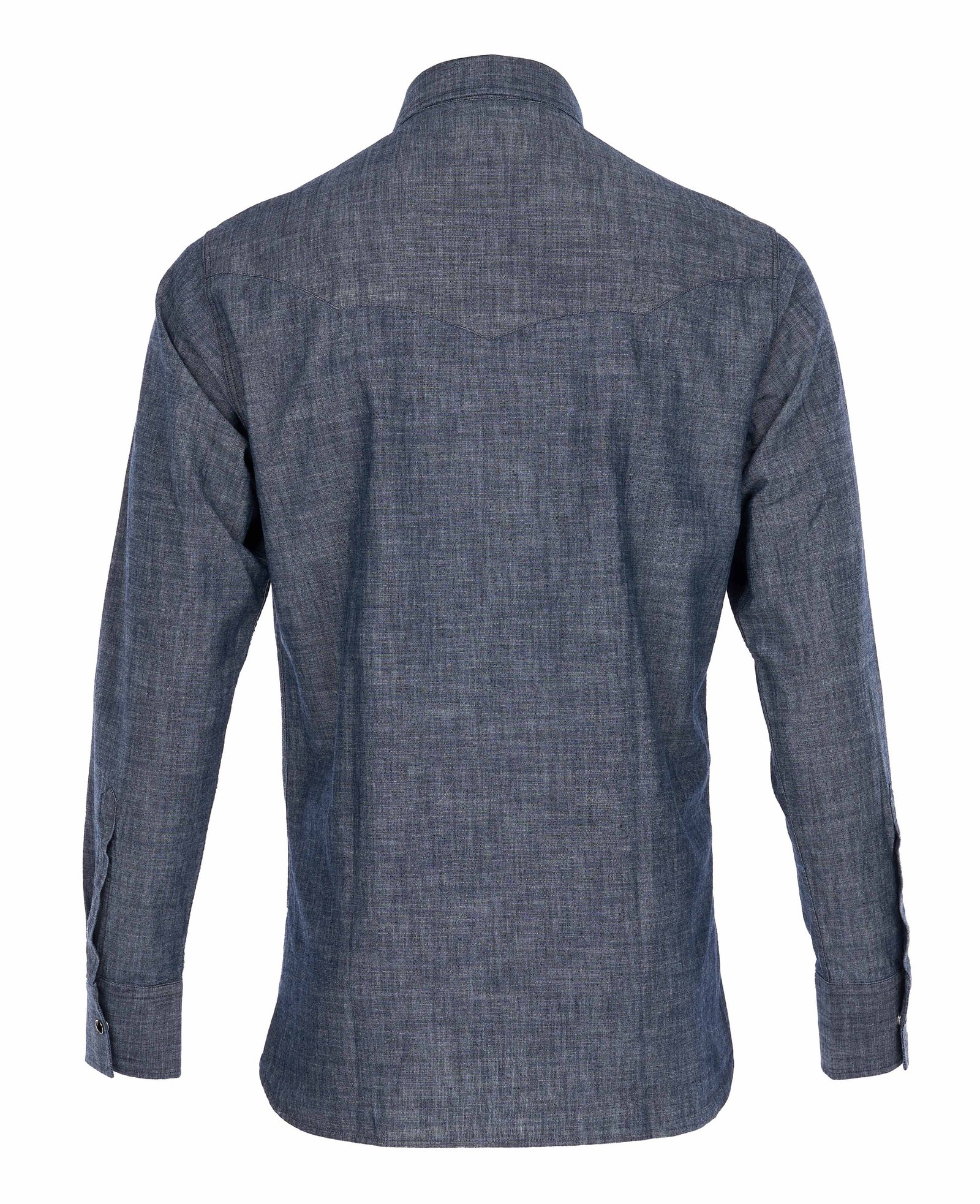 Rider Shirt Huaba Blue Pike Brothers — vintage shirt, full view