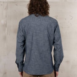 Rider Shirt Huaba Blue Pike Brothers — vintage shirt, back view Rider Shirt Huaba Blue Pike Brothers — vintage shirt, back view