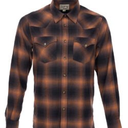 Rider Shirt Nashville Brown Pike Brothers — vintage shirt, back view
