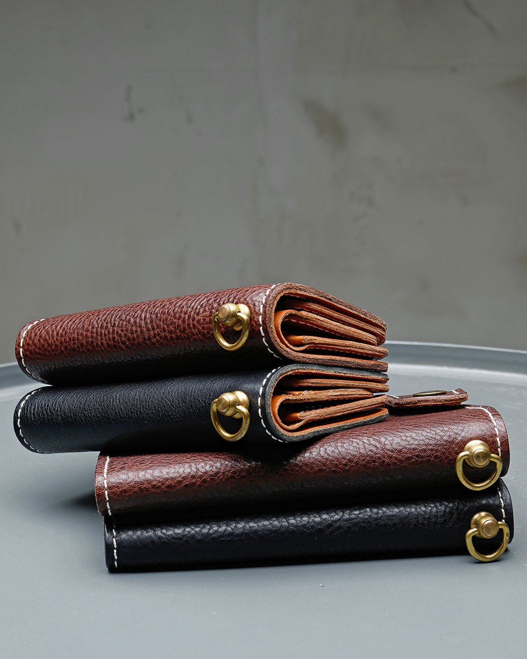Rider Wallet Seal Black Pike Brothers — vintage wallet, colour range