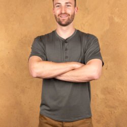 Roadie Shirt Short Sleeve Pike Brothers — vintage shirt, front view