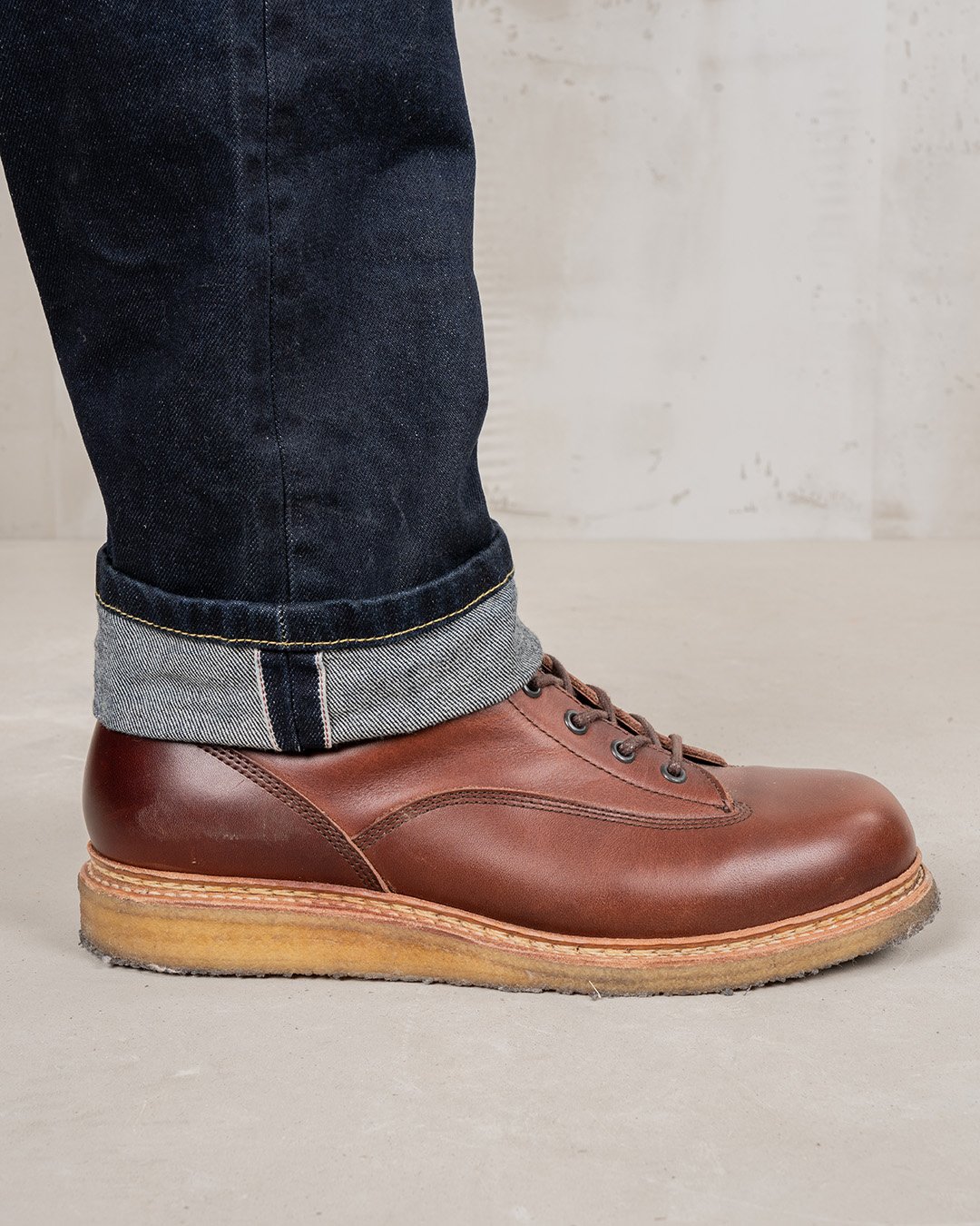 Roamer Pant Indigo 104 Pike Brothers — pantalon vintage, détail des boutons