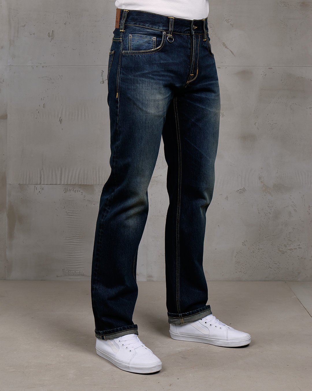 Roamer Pant Indigo 105 Pike Brothers — vintage pants, product view 11