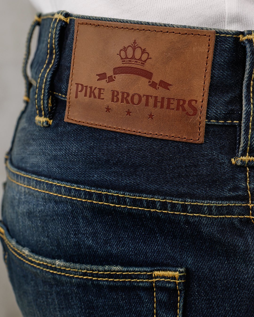 Roamer Pant Indigo 105 Pike Brothers — vintage pants, side view