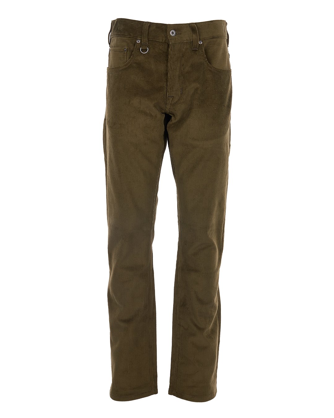 Roamer Pant Olive Cord Pike Brothers — vintage pants, back view