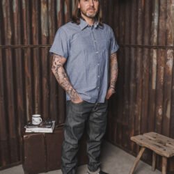 Roamer Shirt Short Sleeve Pike Brothers — vintage shirt, back view