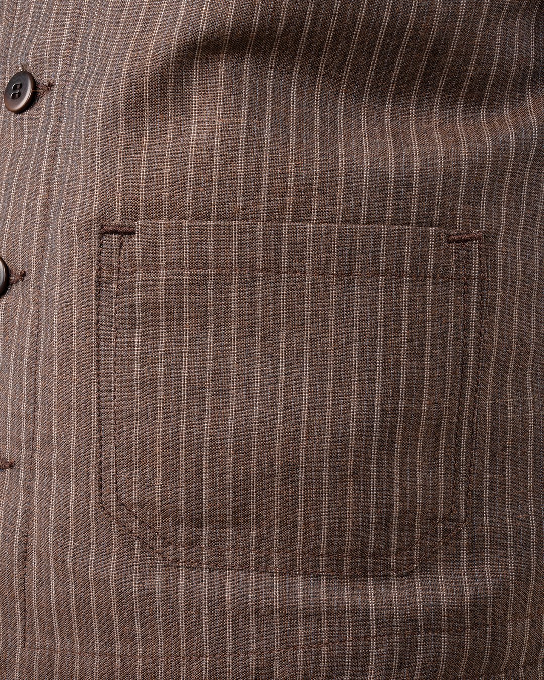 Roamer Vest Alameda Pike Brothers — gilet vintage, détail du col